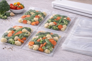 Woreczek moletowany 28 cm x 40 cm - 50 sztuk